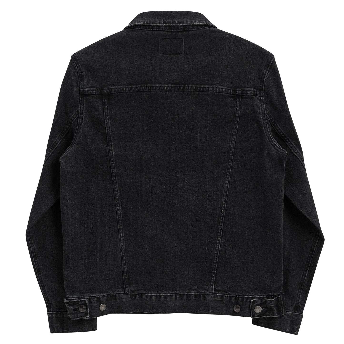 Minimalist "Godly Savage" Unisex denim jacket