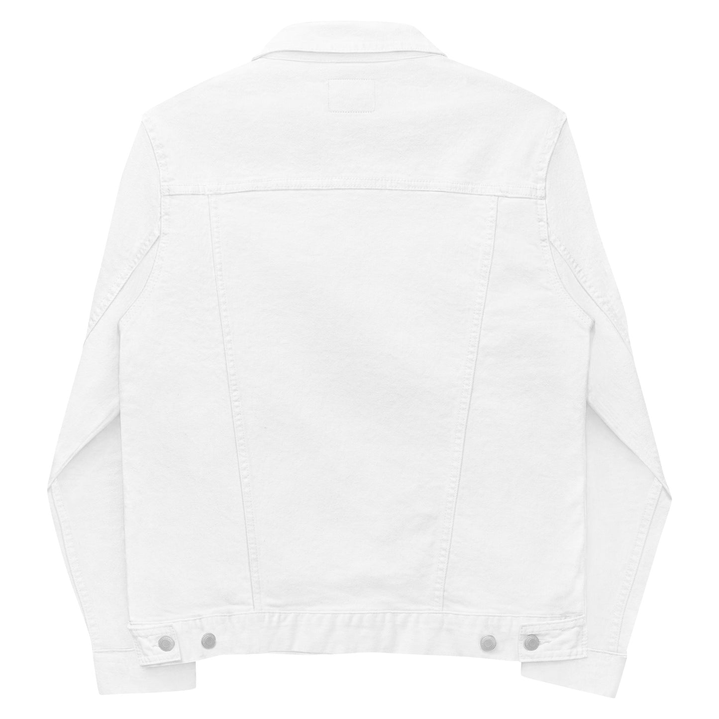 Minimalist "Godly Savage" Unisex denim jacket