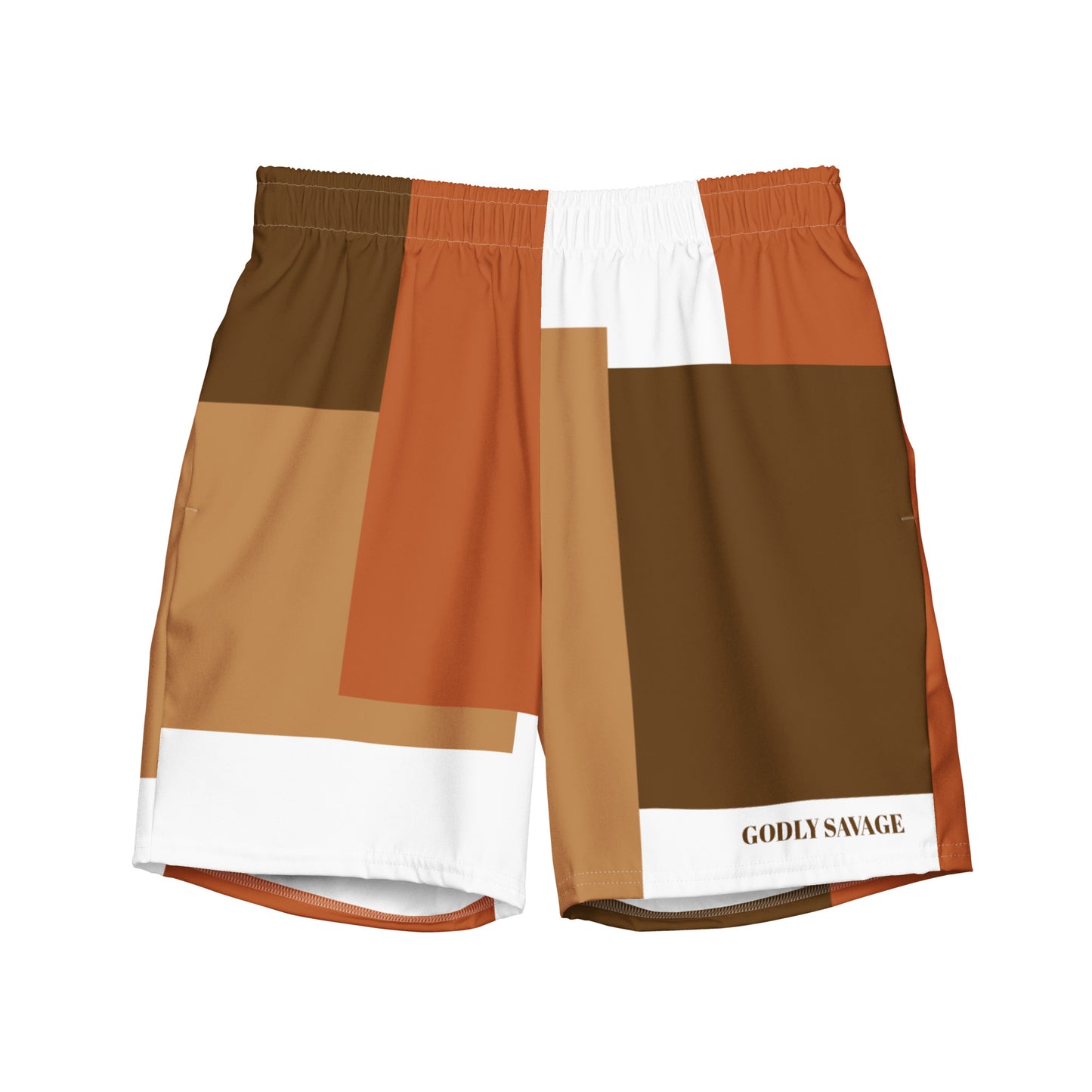 "Color Blocked" Men's swim trunks