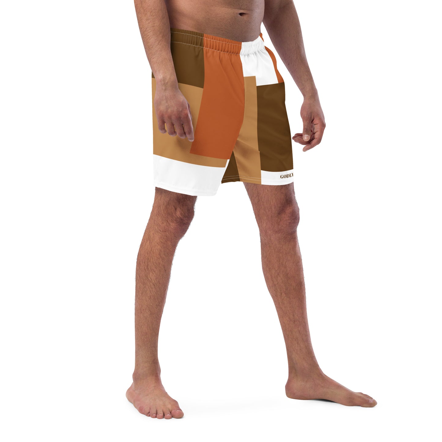 "Color Blocked" Men's swim trunks