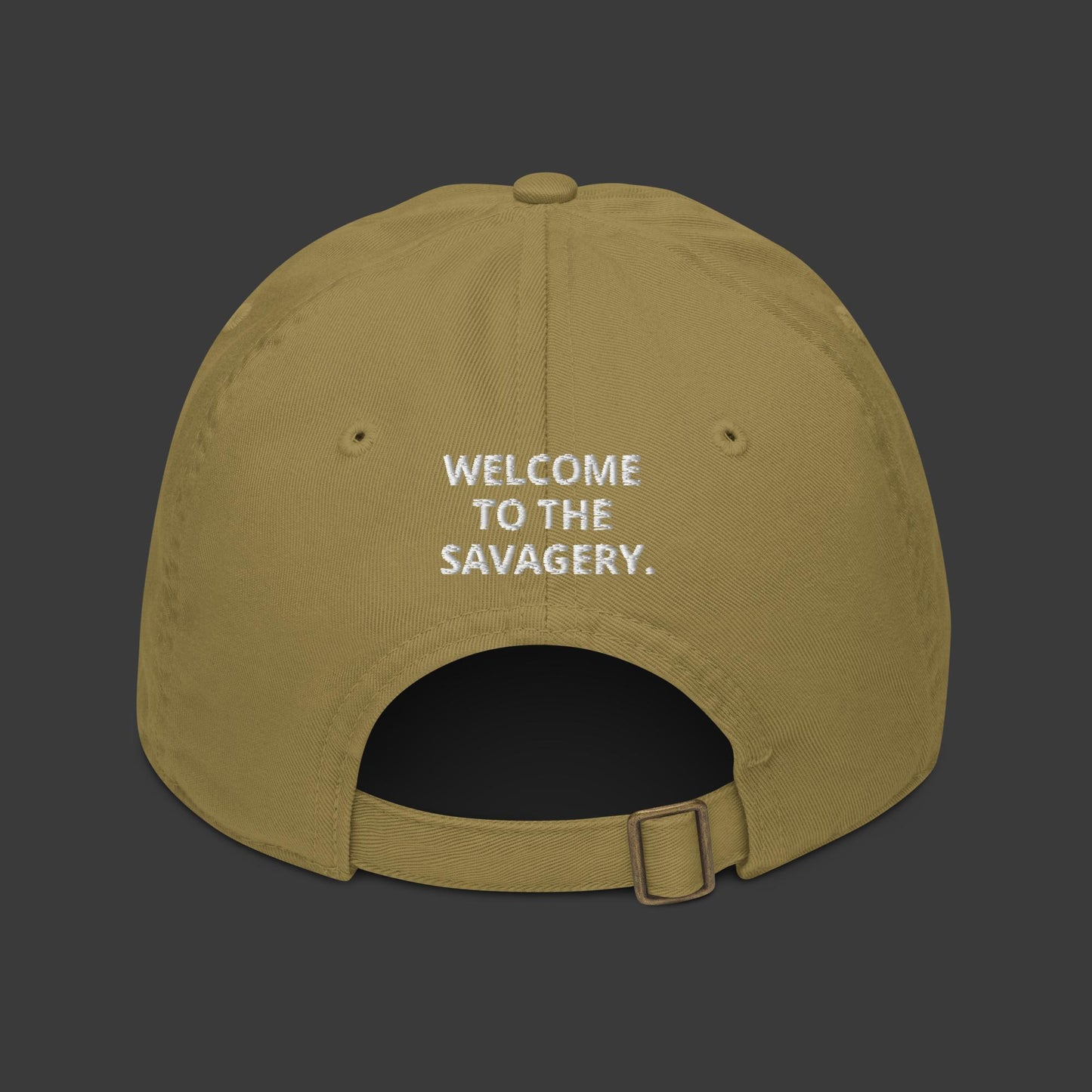 "Godly Savage" Organic dad hat