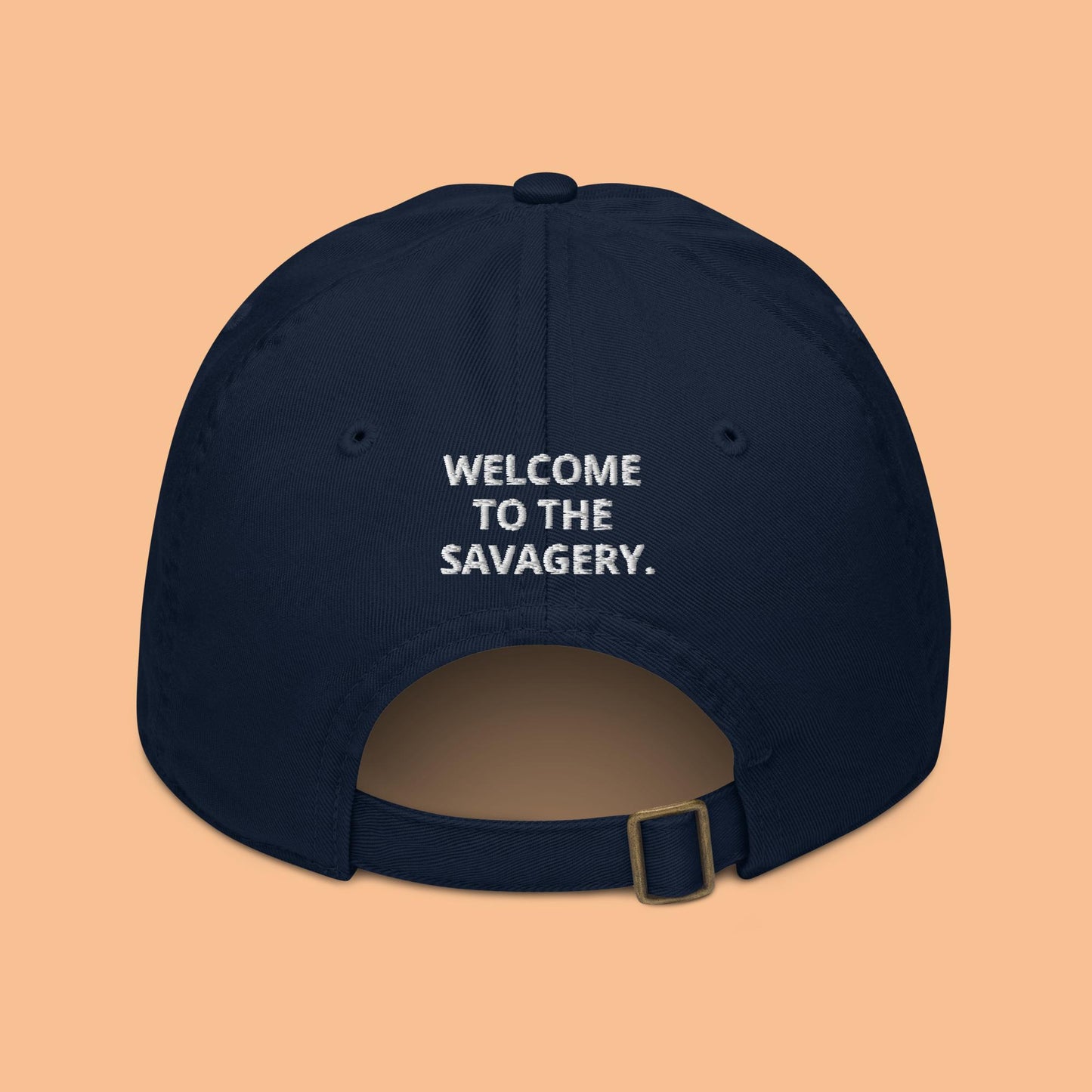 "Godly Savage" Organic dad hat