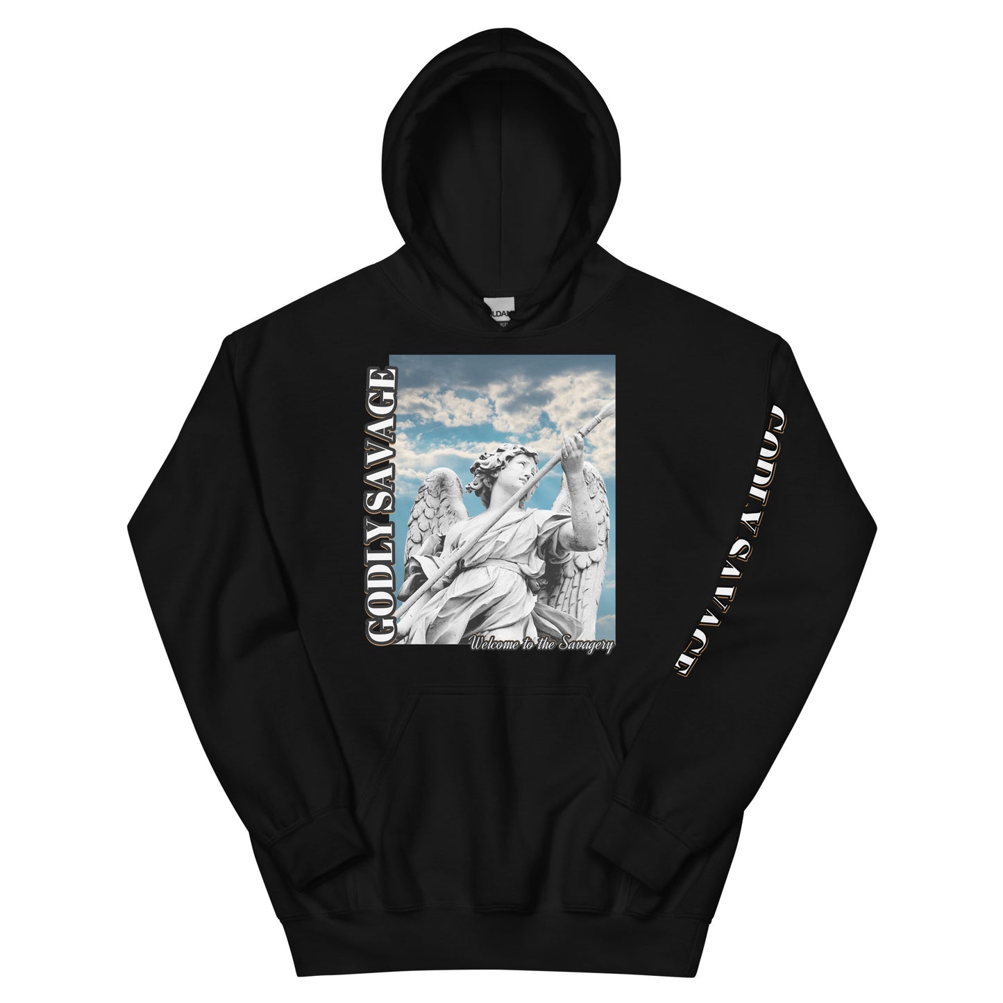 "Angelic Savage" Unisex Hoodie